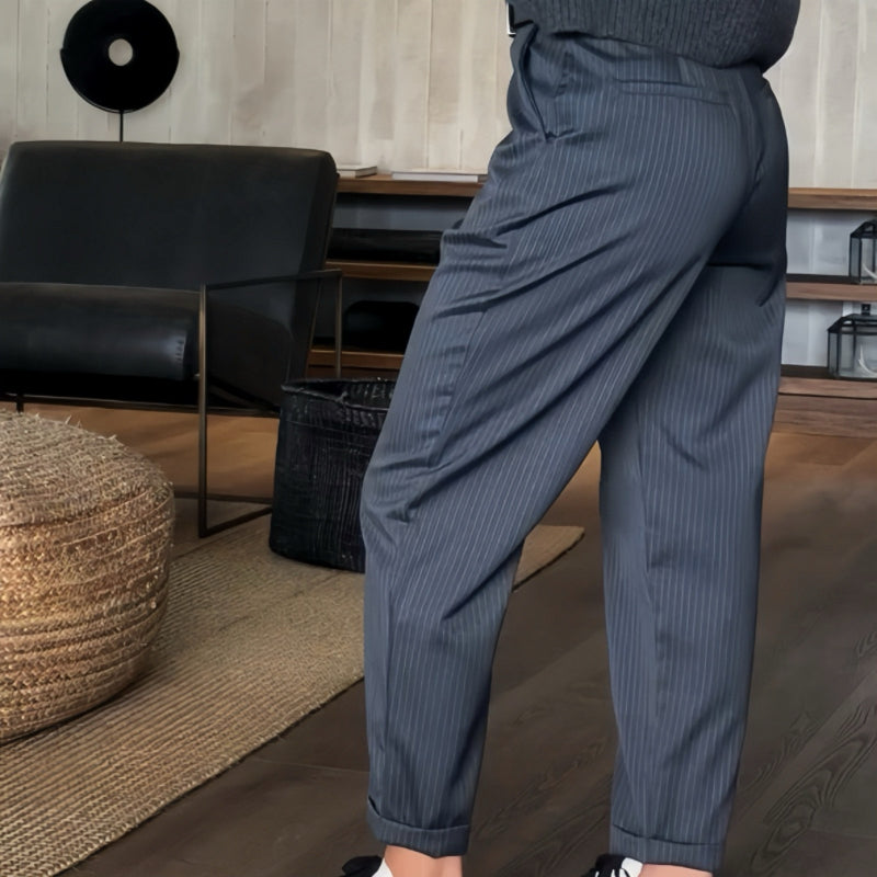 Xavielle™ Pantalón Recto de Estilo Moderno para Mujer