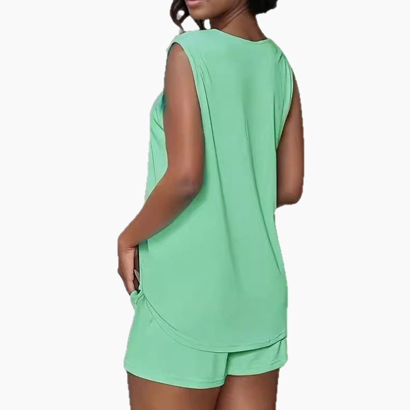 Jovie™ Conjunto de 2 piezas sin mangas con camiseta y pantalones cortos