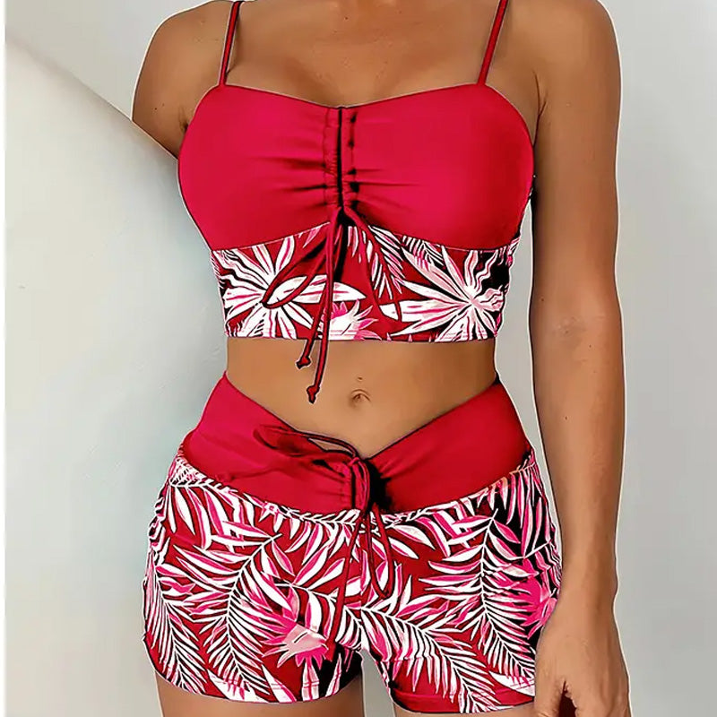 Reese™ Bañador de dos piezas para mujer con estampado