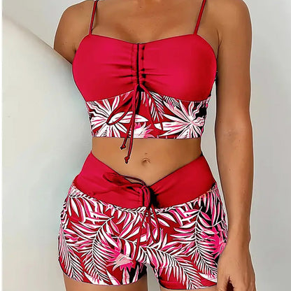 Reese™ Bañador de dos piezas para mujer con estampado