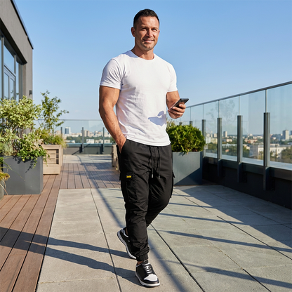 Aldric™ Pantalones cargo casuales para hombres con cordón