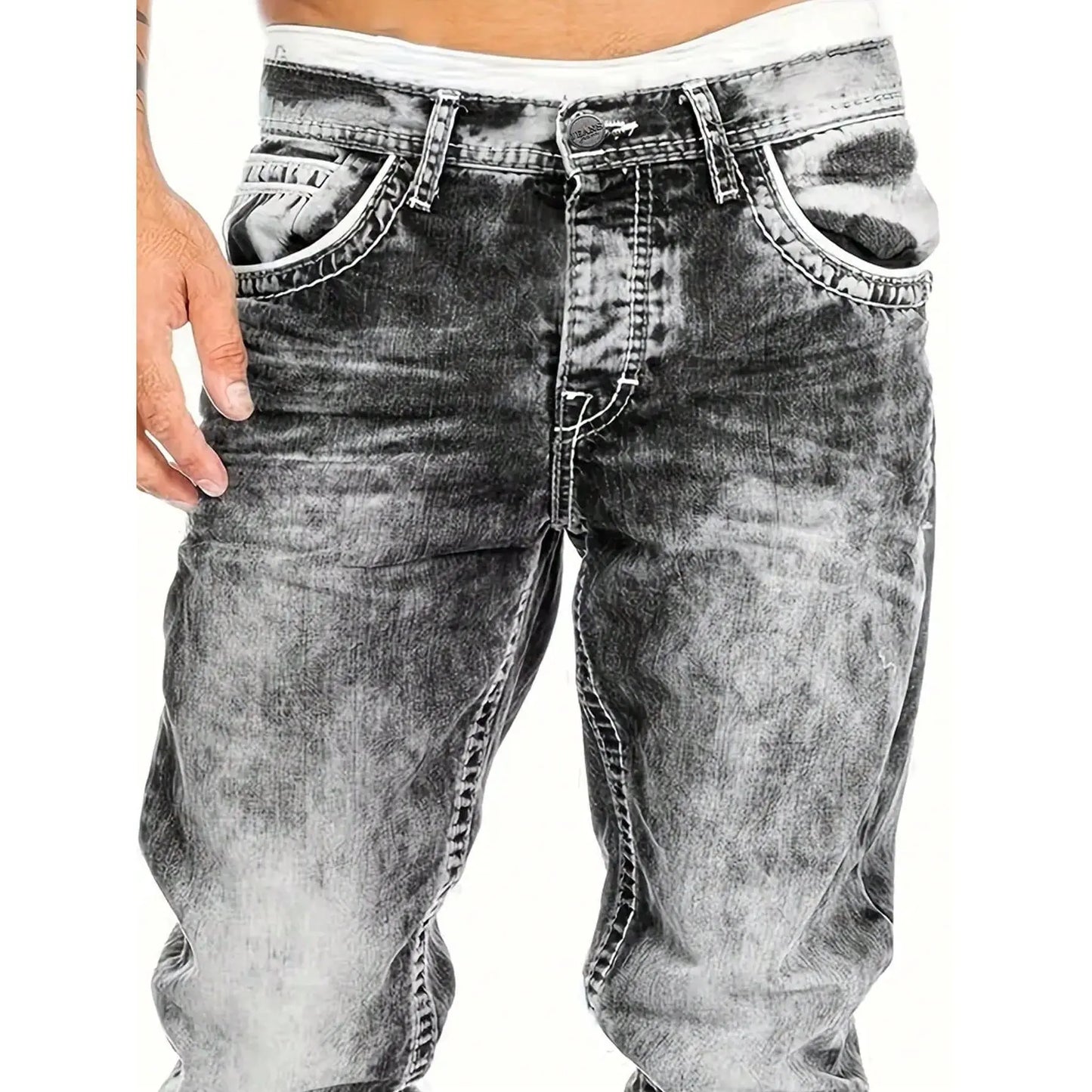 Dean™ Jeans Elásticos Minimalistas Estilo Emo para Hombre de Verano