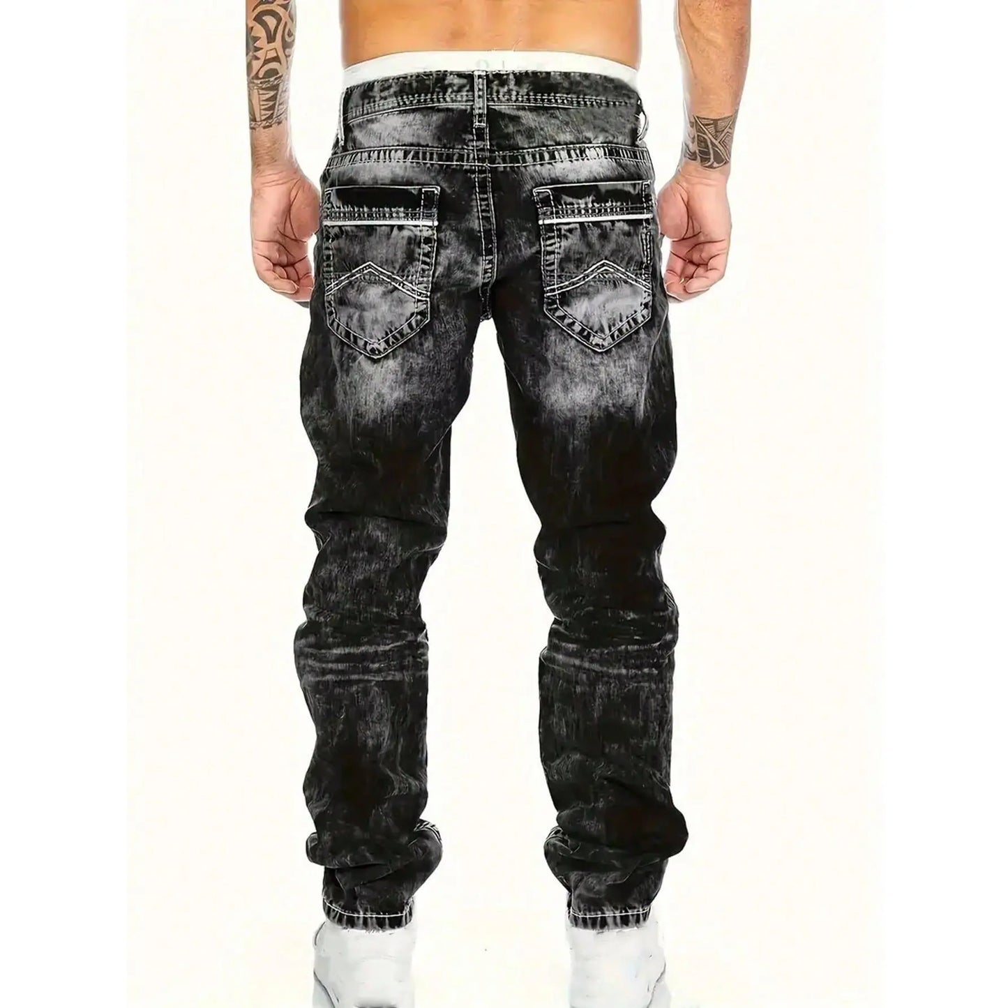Dean™ Jeans Elásticos Minimalistas Estilo Emo para Hombre de Verano