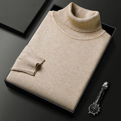Tommy™ Suéter clásico de cuello alto de cachemira suave