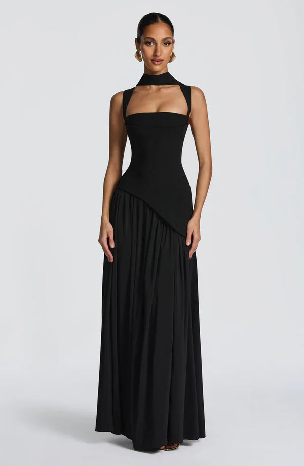 Story™ Vestido Largo Lacado