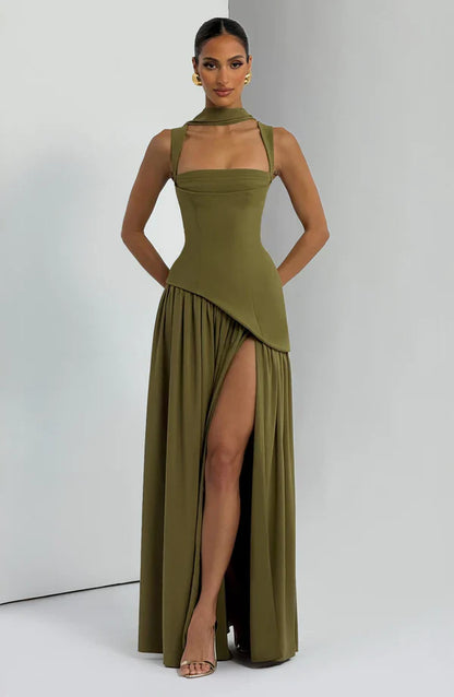 Story™ Vestido Largo Lacado