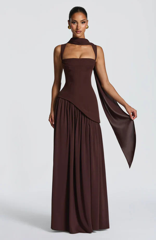 Story™ Vestido Largo Lacado