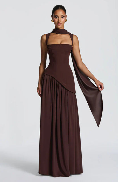 Story™ Vestido Largo Lacado