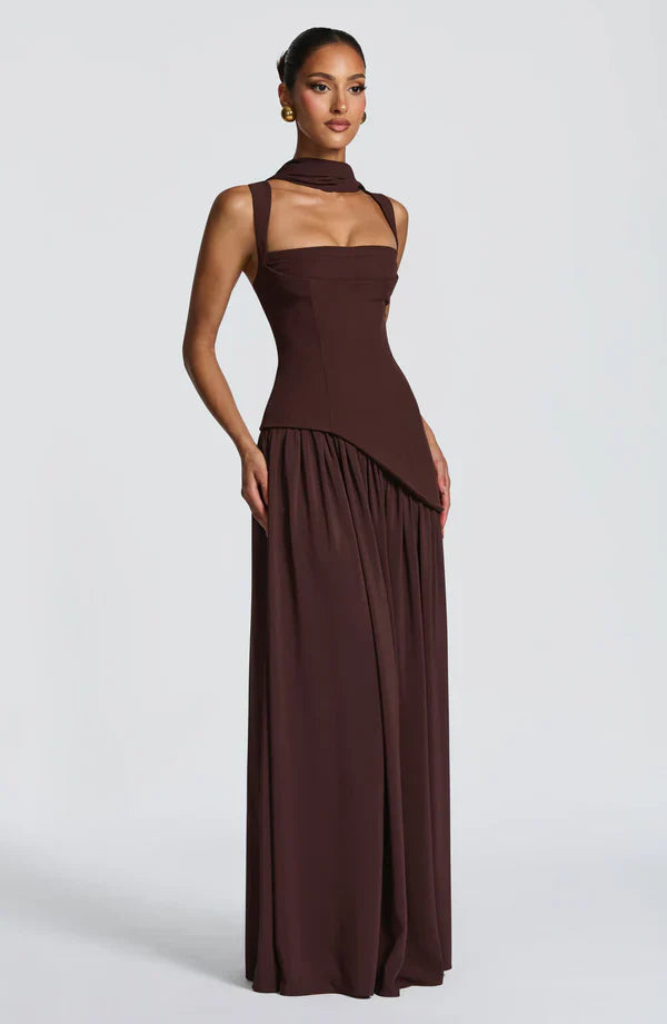 Story™ Vestido Largo Lacado